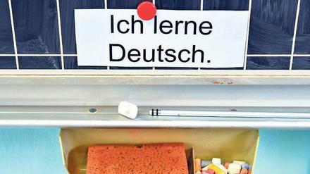 In dieser Frage sind sich nahezu alle einig: Zuwanderer sollten Deutsch lernen. 
