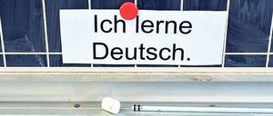 In dieser Frage sind sich nahezu alle einig: Zuwanderer sollten Deutsch lernen. 