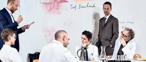 Planlos. Lukas Turtur, Veronika Bachfischer, Robert Beyer, Eva Meckbach, Jörg Hartmann und Thomas Bading (von links).