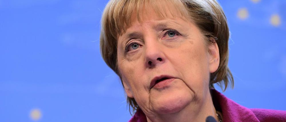 Kritik an Russlands Rolle in Syrien: Bundeskanzlerin Angela Merkel (CDU)