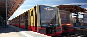 Ausgewählt worden war für die Besichtigung und Beurteilung der neuen Züge ein Querschnitt der täglichen Fahrgäste.