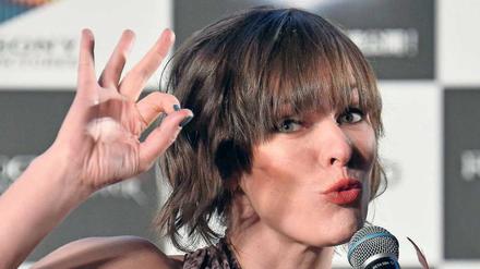 Milla Jovovich bei der Weltpremiere von "Resident Evil: The Final Chapter" in Tokio.