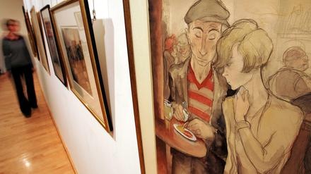 Berliner Szenen. Aquarellzeichnungen von Jeanne Mammen.