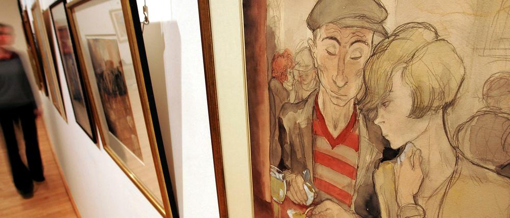 Berliner Szenen. Aquarellzeichnungen von Jeanne Mammen.