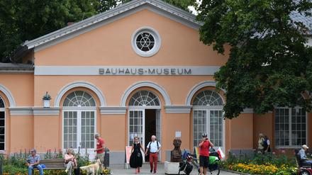 Das alte Bauhaus-Museum: Es steht in Weimar am Theaterplatz.