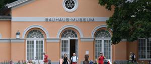 Das alte Bauhaus-Museum: Es steht in Weimar am Theaterplatz.