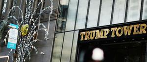 Trump Tower in New York. 