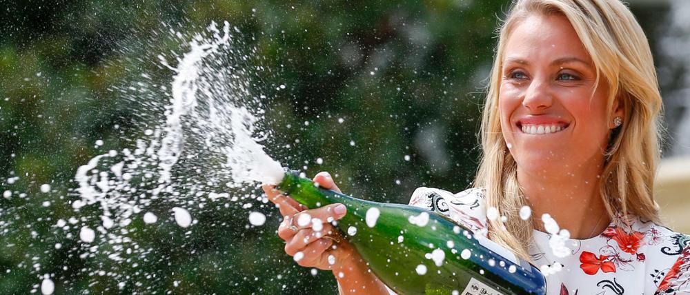 Ein Jahr, das sprudelt. Angelique Kerber war 2016 nicht zu stoppen.