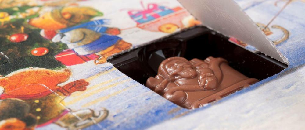 Keine reine Freunde: Auch Adventskalender enthalten Rückstände.
