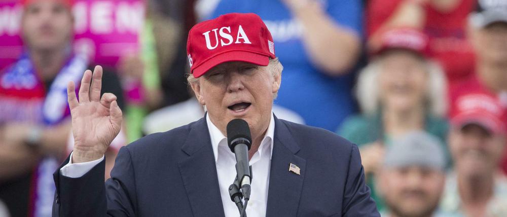 Jetzt wird er ganz sicher US-Präsident: Donald Trump