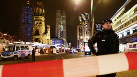 Der Tatort am Breitscheidplatz in Berlin 