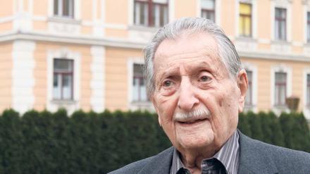 Immer modisch - zum Ausgehen gab Marko Feingold einst sein Geld aus. Anfang der 30er Jahre wurde das Leben für Juden schwer.