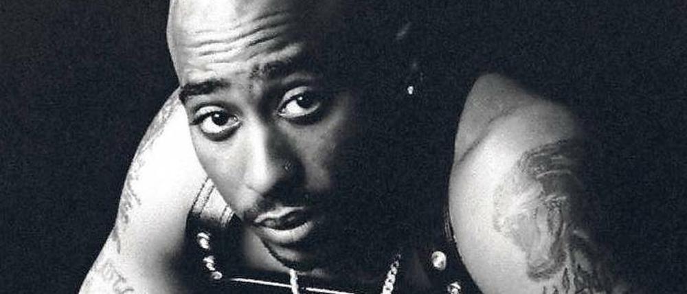 Fleißigste Leiche im Pop-Business. Der Rapper Tupac Shakur (1971-1996).