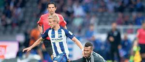 Der Antreiber kommt zurück. Gegen Darmstadt wird Per Skjelbred wieder in der Startelf stehen. Er ist Herthas Verbindungsspieler zwischen Abwehr und Angriff. 