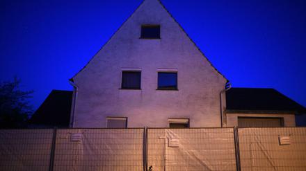 Das Wohnhaus des beschuldigten Ehepaares in Höxter-Bosseborn.