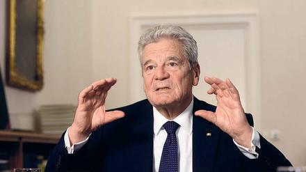 Bitte nicht nörgeln: Bundespräsident Joachim Gauck warnt die Deutschen vor zu viel Verzagtheit.