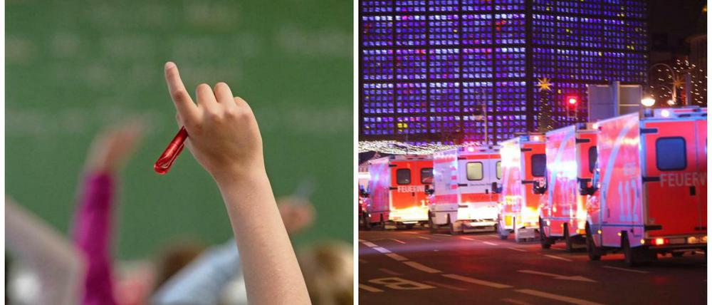 Eltern und Lehrer müssen das Unbegreifliche erklären. Oder es versuchen.