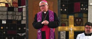 Bischof Heiner Koch im Trauergottesdienst am Dienstag.