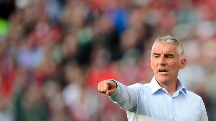 Lange her: Mirko Slomka als HSV-Trainer.