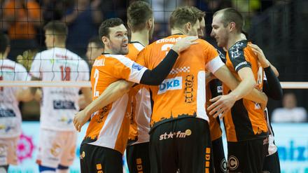 Berlins Spieler wollen in der Champions League wieder jubeln.