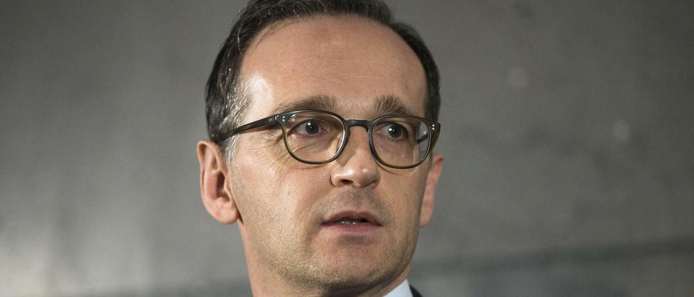 Bundesjustizminister Heiko Maas.