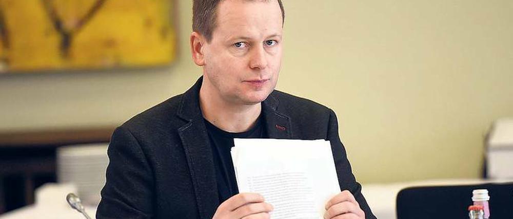 Kunst der Teilhabe. Klaus Lederer, 42, ist seit dem 8. Dezember Bürgermeister und Kultursenator von Berlin.