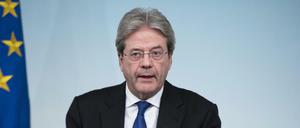 Der neue Regierungschef Paolo Gentiloni sucht einen Plan B für die Rettung der Bank Montepaschi die Siena.
