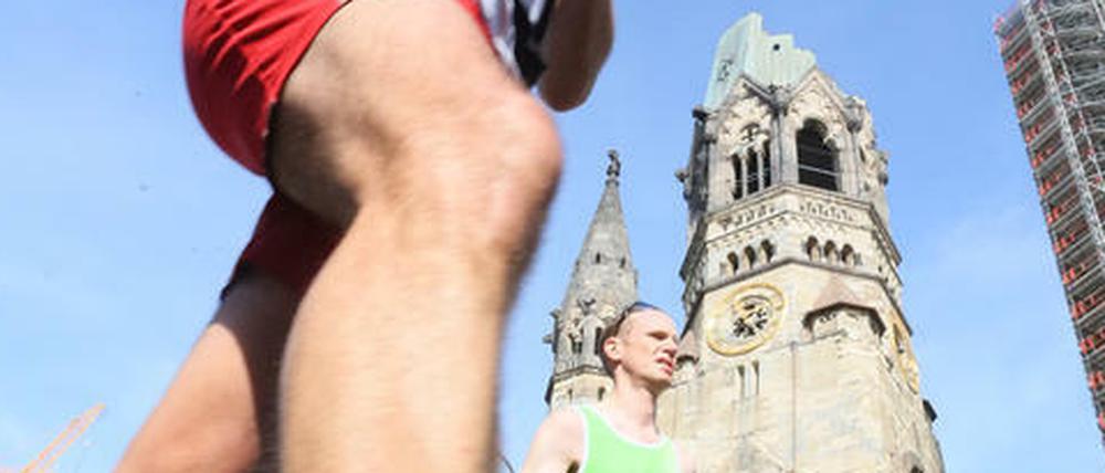 Auch künftig wird rund um die Gedächtniskirche gelaufen. Und dass nicht nur beim Berlin-Marathon.