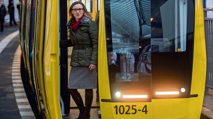 Die BVG-Vorstandsvorsitzende Sigrid Evelyn Nikutta wirbt um Vertrauen in die BVG und ihre Mitarbeiter.