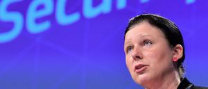 EU-Justizkommissarin Vera Jourova am Mittwoch in Brüssel.
