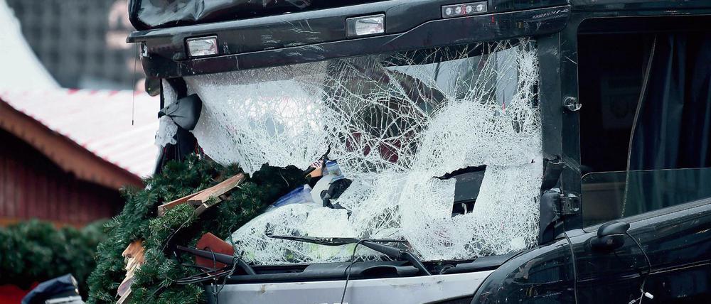 Waffe des Terrors: Der Lkw auf dem Breitscheidplatz in Berlin