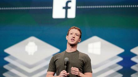 Facebook CEO Mark Zuckerberg.