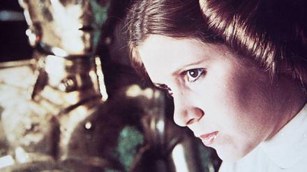 Carrie Fisher in "Krieg der Sterne - Episode IV: Eine neue Hoffnung" (USA 1977). 