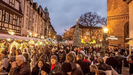 Der Weihnachtsmarkt lockte wieder Zehntausende nach Spandau.