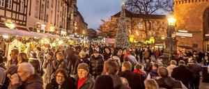 Der Weihnachtsmarkt lockte wieder Zehntausende nach Spandau.