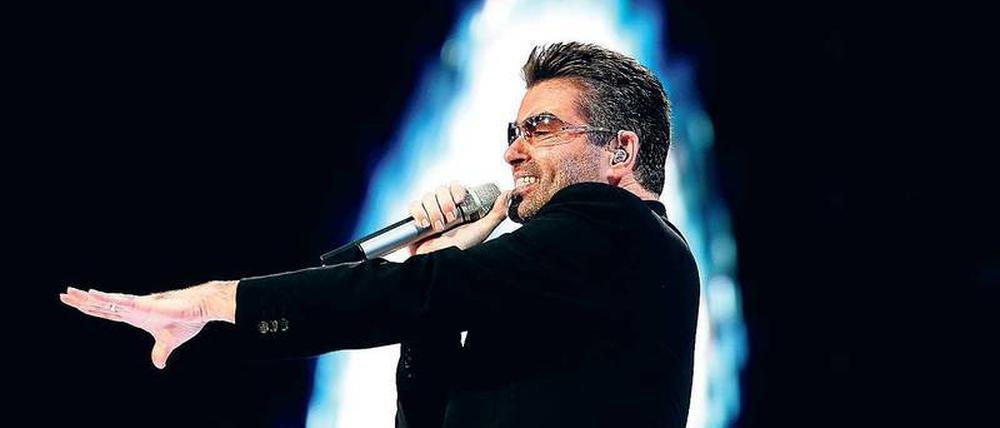Schnelle Liebe und rollender Funk. George Michael 2007 bei einem Auftritt in Amsterdam. Foto: Evert Elzinga/AFP
