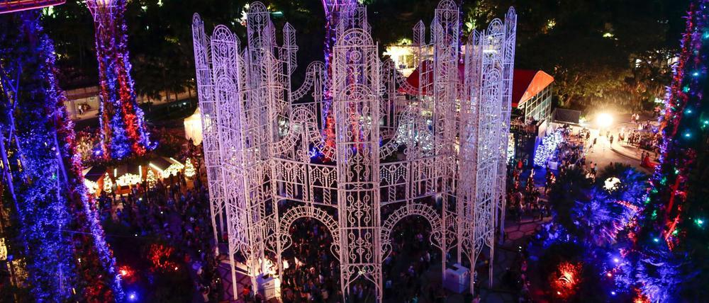 Auch eine Art "Wonderland": Weihnachten in Singapur