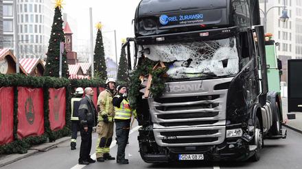 Die Tatwaffe: Der Lkw vom Breitscheidplatz