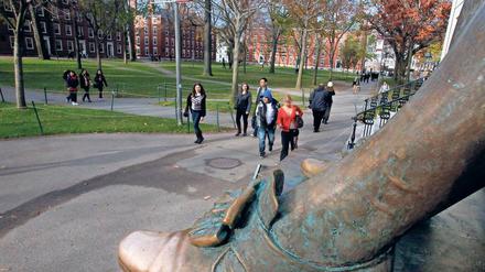 Harvard verfügt zwar über große Ressourcen, Studierende fühlen sich aber nicht richtig umsorgt. 