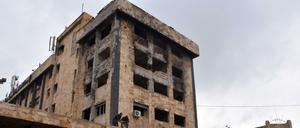 Aleppo ist völlig zerstört.