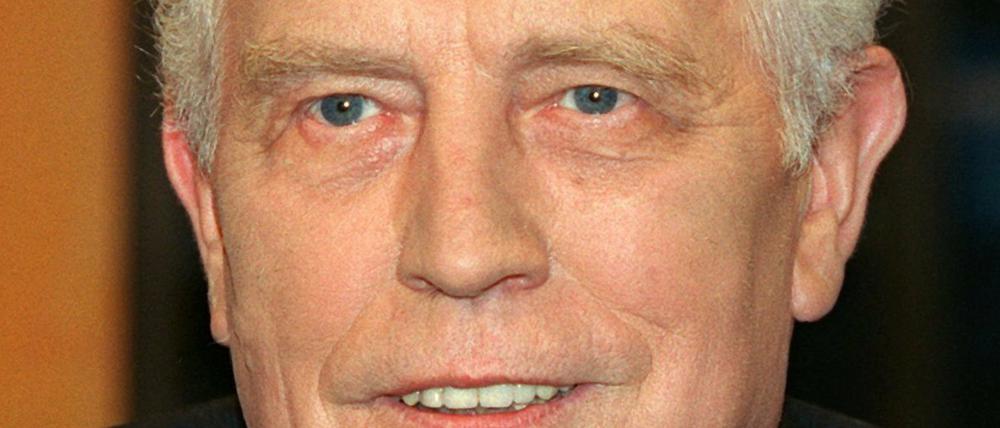 Der frühere Bundesbankpräsident Hans Tietmeyer (1931 - 2016)