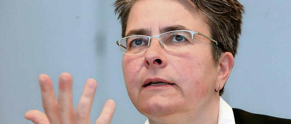 Die Autorin: Monika Herrmann (Grüne), seit 2013 Bezirksbürgermeisterin von Friedrichshain-Kreuzberg.