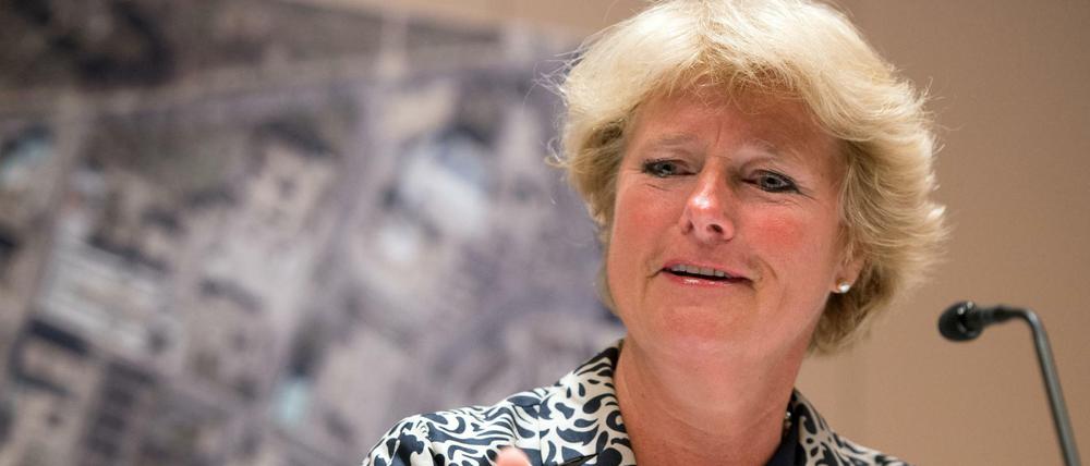 Sie will das Einheitsdenkmal noch nicht aufgeben. Kulturstaatsministerin Monika Grütters (CDU)