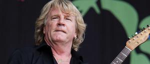 Rick Parfitt im Jahr 2009 beim Glastonbury-Festival.