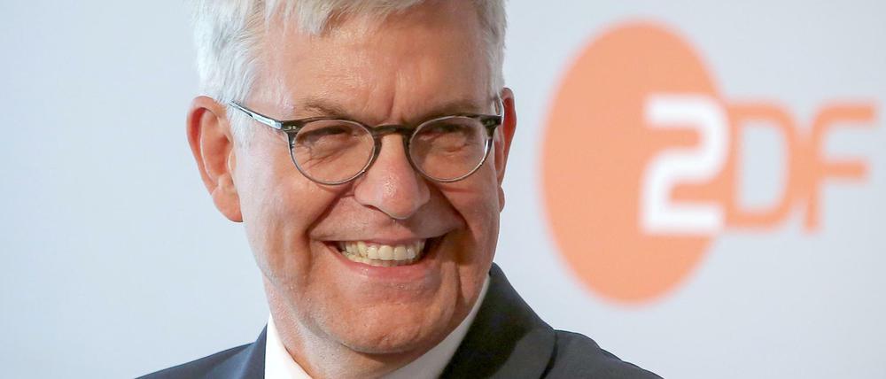 Da darf sich einer freuen. Thomas Bellut ist seit 2011 Intendant des ZDF, der Sender seit 2012 das meistgesehene Fernsehprogramm in Deutschland.