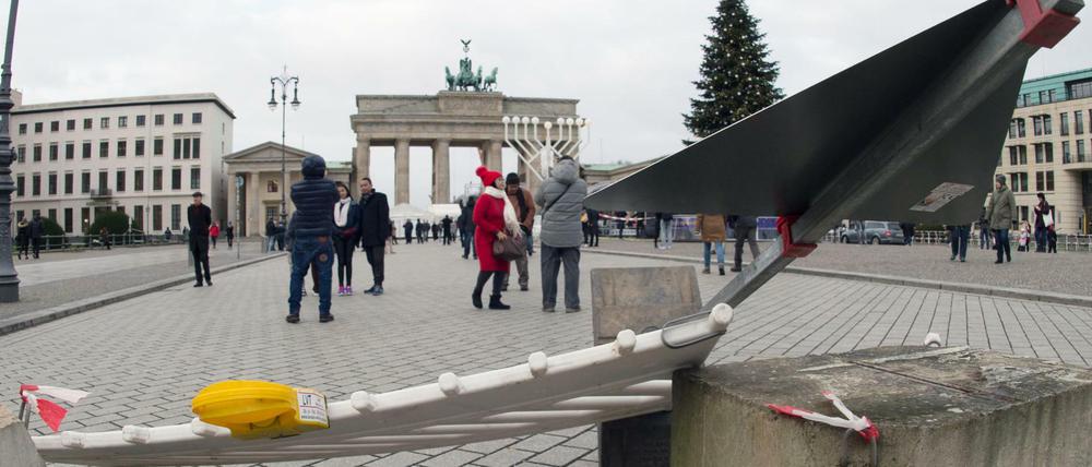 Die Ausläufer des Sturms haben in Berlin nur wenig Schäden angerichtet.