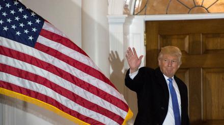 Am 20. Januar soll Donald Trump US-Präsident werden.