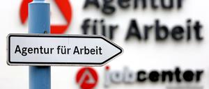 Weg zur Agentur für Arbeit in Sangerhausen (Sachsen-Anhalt). Um das Schonvermögen für Arbeitslose wird gestritten. 