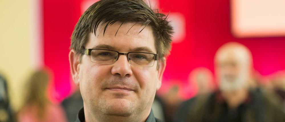 Der wegen seiner Stasi-Vergangenheit umstrittene Linken-Politiker Andrej Holm. 