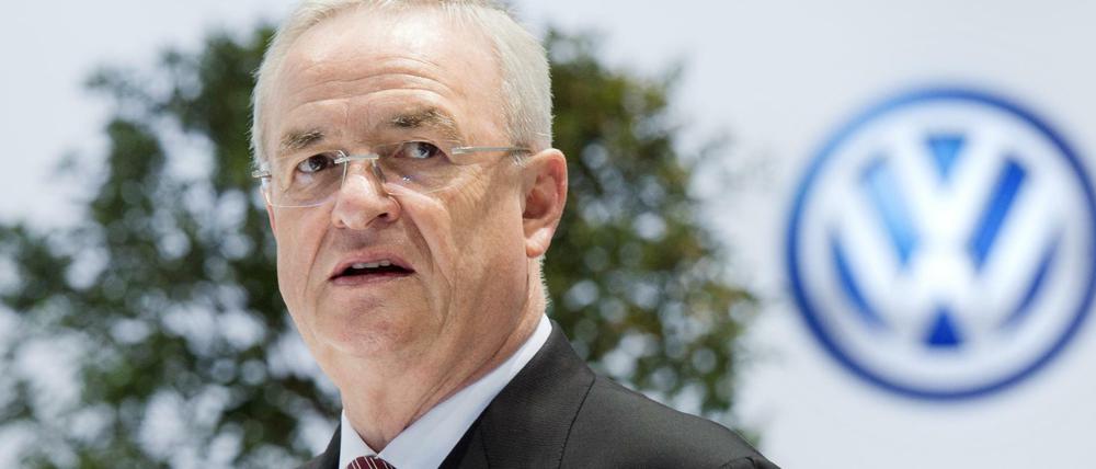 Martin Winterkorn war vom 1. Januar 2007 bis zum 23. September 2015 VW-Vorstandschef.